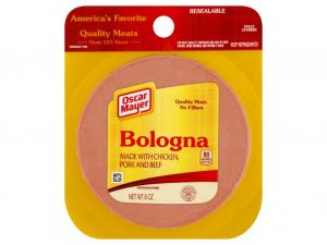 Kraft Heinz Oscar Mayer Sliced Redi-Rib Bologna 8oz (PACK OF 12)