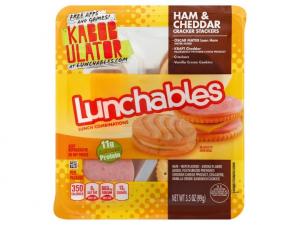 Kraft Oscar Mayer Lunchable Ham and Cheddar Cracker Stacker, 3.5
