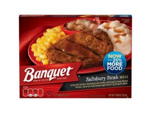 Conagra Banquet Classic Salisbury Steak Meal 11.88oz (PACK OF 12)