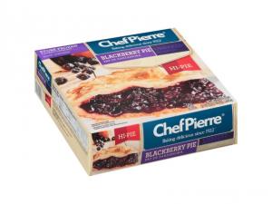 Sara Lee Chef Pierre Unbaked Blackberry Hi Pie 10inch 2.937lbs (PACK OF 6)