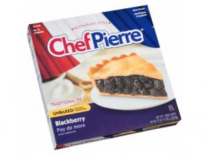 Sara Lee Chef Pierre Traditional Unbaked Blackberry Fruit Pie, 1