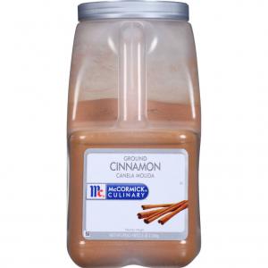 McCormick Ground Cinnamon - 5 lb. container, 3 per case