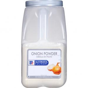 McCormick Onion Powder - 5.5 lb. container, 3 per case