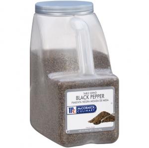 McCormick Table Grind Black Pepper - 5 lb. container, 3 per case