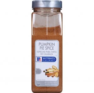 McCormick Pumpkin Pie Spice- 16 oz. container, 6 per case