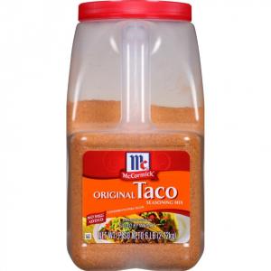 McCormick Taco Seasoning - 6 lb. package, 3 per case