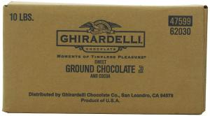 Ghirardelli 62030 Sweet Ground Chocolate Cocoa Powder 1-10 Pound