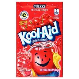 Kool Aid Cherry Drink Mix, Makes 2 Quarts (192 Packets)