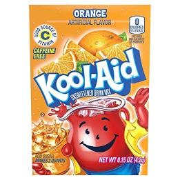 Kool Aid Orange Drink Mix, Makes 2 Quarts (192 Packets)