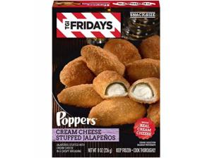 Tgi Fridays Poppers Cream Cheese Stuffed Jalapenos 8oz (PACK OF 8)