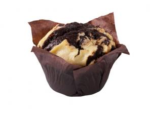 Prairie City Bakery Tuxedo Cream Cheese Chocolate Chip Muffins 20oz (PACK OF 12)