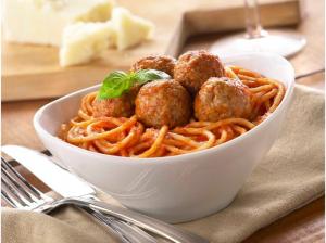Rosina Italian Style Oven Baked Beef Meatballs (5 lbs, 2 Per Case)