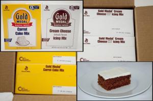 Gold Medal Carrot Cake Cream Cheese Icing 4 Case 5 Pound