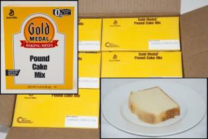 Gold Medal Pound Cake Specialty Desserts 6 Case 5 Pound