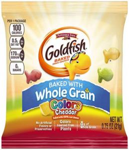 Pepperidge Farms Goldfish Colors Whole Grain Cracker, 0.75 Ounce