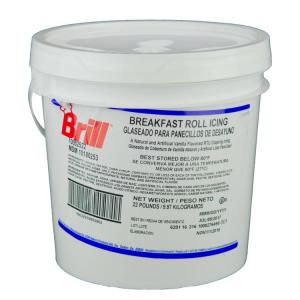 CSM Bakery Ready to Use White Icing Breakfast Roll, 22 Pound