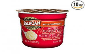 Idahoan Buttery Mashed Potatoes Homestyle Cup 1.5oz (PACK OF 10)