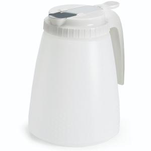 Tablecraft White Top Liquid Dispenser 1each (PACK OF 6)