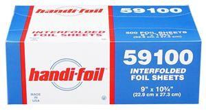 Darling Food Service 9 x 10-3/4" Interfolded Foil Sheets -3000/CS