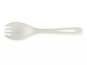 World Centric RK-PS-B Compostable TPLA 6" Spork (Pack of 1000)