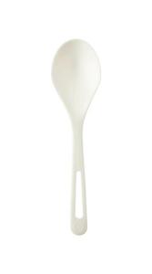 World Centric Tpla Compostable Corn Starch Soup Spoon, 20 x 50 each Case