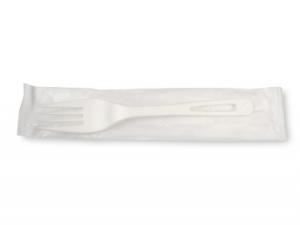 World Centric Tpla Compostable Corn Starch Individually Wrapped Fork, 1 x 750 each Case