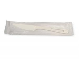 World Centric Tpla Compostable Corn Starch Individually Wrapped Knife, 1 x 750 each Case