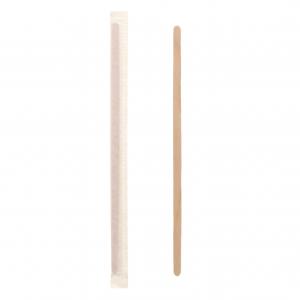 Royal 7.5" Individually Wrapped Wood Coffee Stirrers Case of 5000