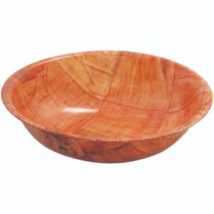 Tablecraft 8" Round Woven Mahogany Bowl Case 1each (PACK OF 12)