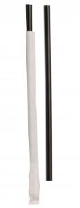 D & W Fine Pack 8.5 Giant Wrapped Ebony Straw Case 300each (PACK