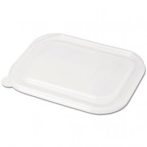 World Centric Ingeo PLA Fiber Lid For Box, 8.8" Length x 7" Widt
