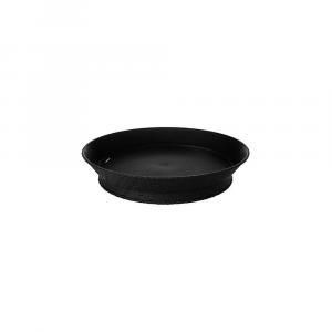 G.E.T. RB-892-BK Black Polypropylene 9" Textured Basket - 12 / C