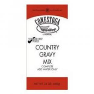 Conestoga Country Gravy Mix, 0 G Trans Fat, Bulk Size Case (24 OZ, 6 Per Case)
