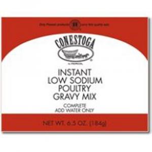 Ch Guenther Conestoga Low Sodium Instant Poultry Gravy Mix (6.5 OZ, 12 Per Case)