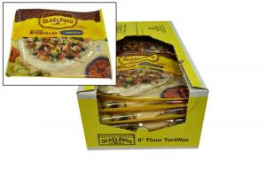 Old El Paso Flour Tortillas for Burritos, 8 inch -- 12 per case.