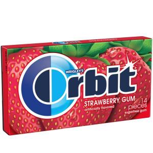 Orbit Strawberry Remix Gum -- 144 per case.