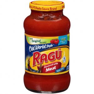 12 PACKS : Ragu Old World Style Flavored with meat Pasta sauce.