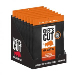 Chef'S Cut Chipotle Cracked Pepper Smoked Beef Jerky (2.5 OZ, 8 Per Case)