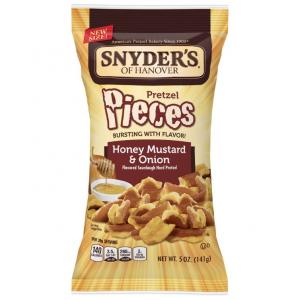 Snyder's of Hanover Pretzel Pieces, Honey Mustard & Onion, (8 Pk)