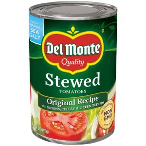 24 PACKS : Del Monte Original Stewed Tomatoes, 14.5-Ounce