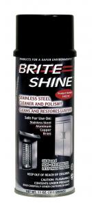 Brite Shine Stainless Steel Polish, Bulk Size Pack (11 Oz, Pack Of 12)