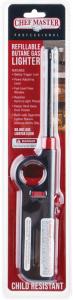 Chef-Master Butane Lighter Refillable, 1 Each (24 Pack)