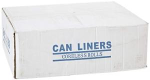 Spectrum CP404816N HDPE Institutional Trash Can Liner, 40-45 Gal