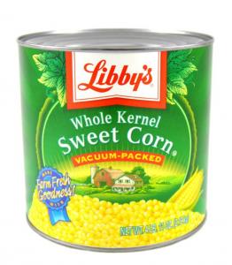 Seneca Vacuum Pack Fancy Corn - 75 oz. can, 6 can per case