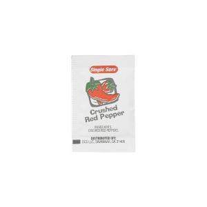 Single Serv Crushed Red Pepper Packets, 1 Gram -- 200 per case.