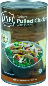 Deluxe Boned Chicken Entree - With Broth - 48 Oz. -- 6 Per Case