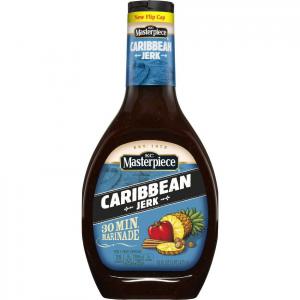 6 PACKS : KC Masterpiece Caribbean Jerk Marinade Sauce