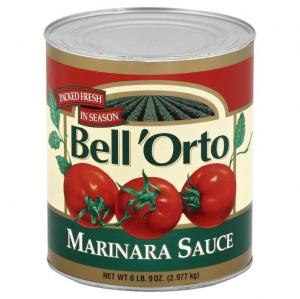 Heinz Bell Orto Marinara Sauce, no. 10 Can -- 6 per Case