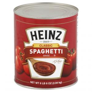 Heinz Spaghetti Sauce, 104 Ounce -- 6 per case.
