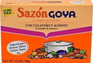 Goya Foods Sazon Coriander & Annatto, 3.52 Ounce (Pack of 18)